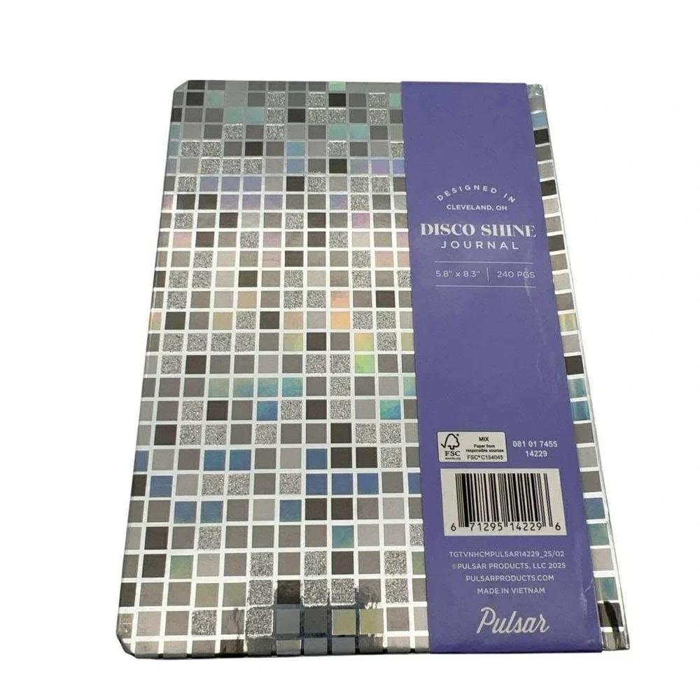 Pulsar Disco‎ Shine Journal Notebook 5.8
